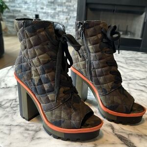 Jessica Simpson Camouflage Platform